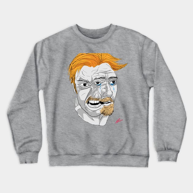 Sorrow and Rage Crewneck Sweatshirt by Corey Has Issues